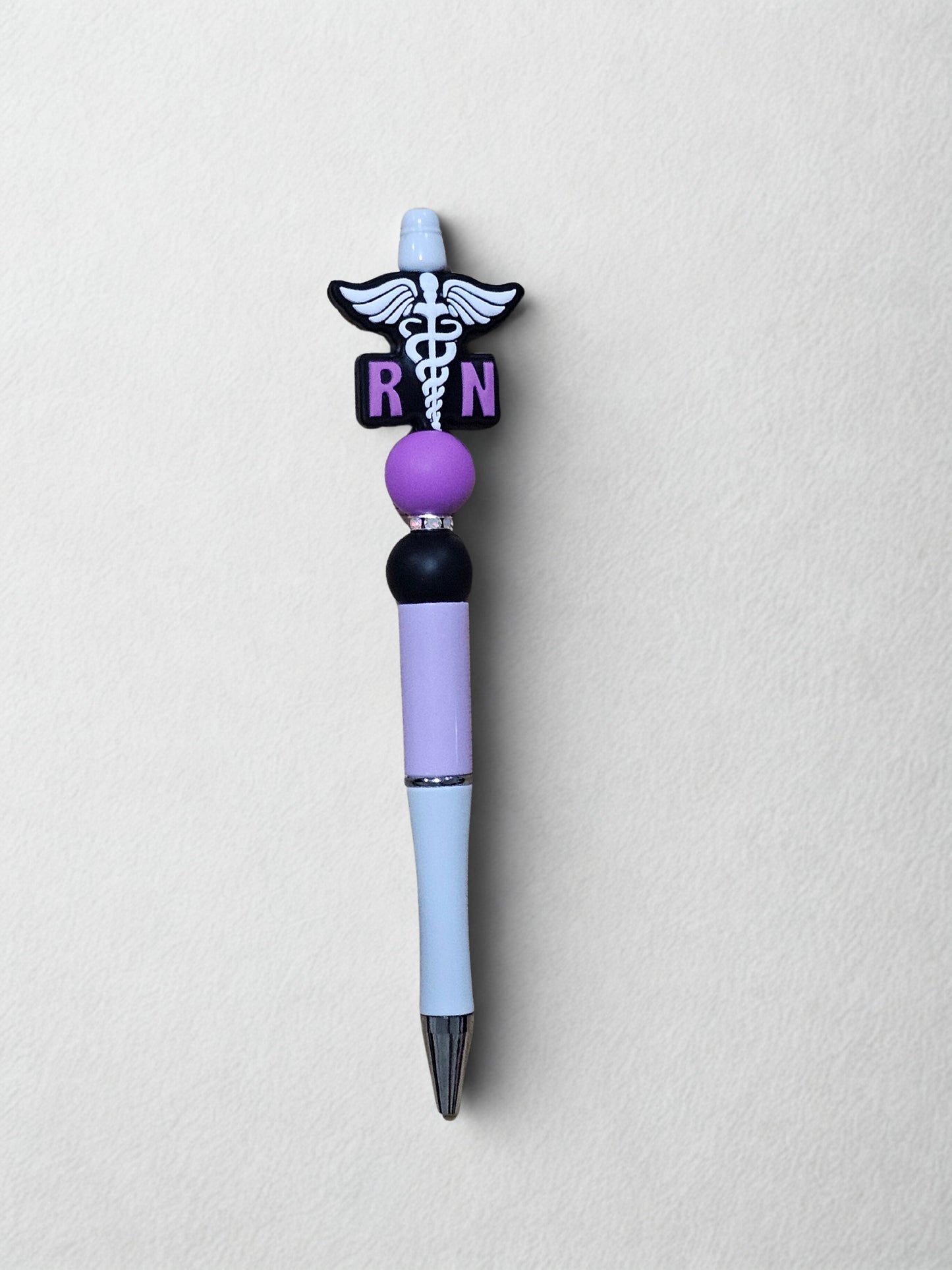 RN Pen - Purple & White