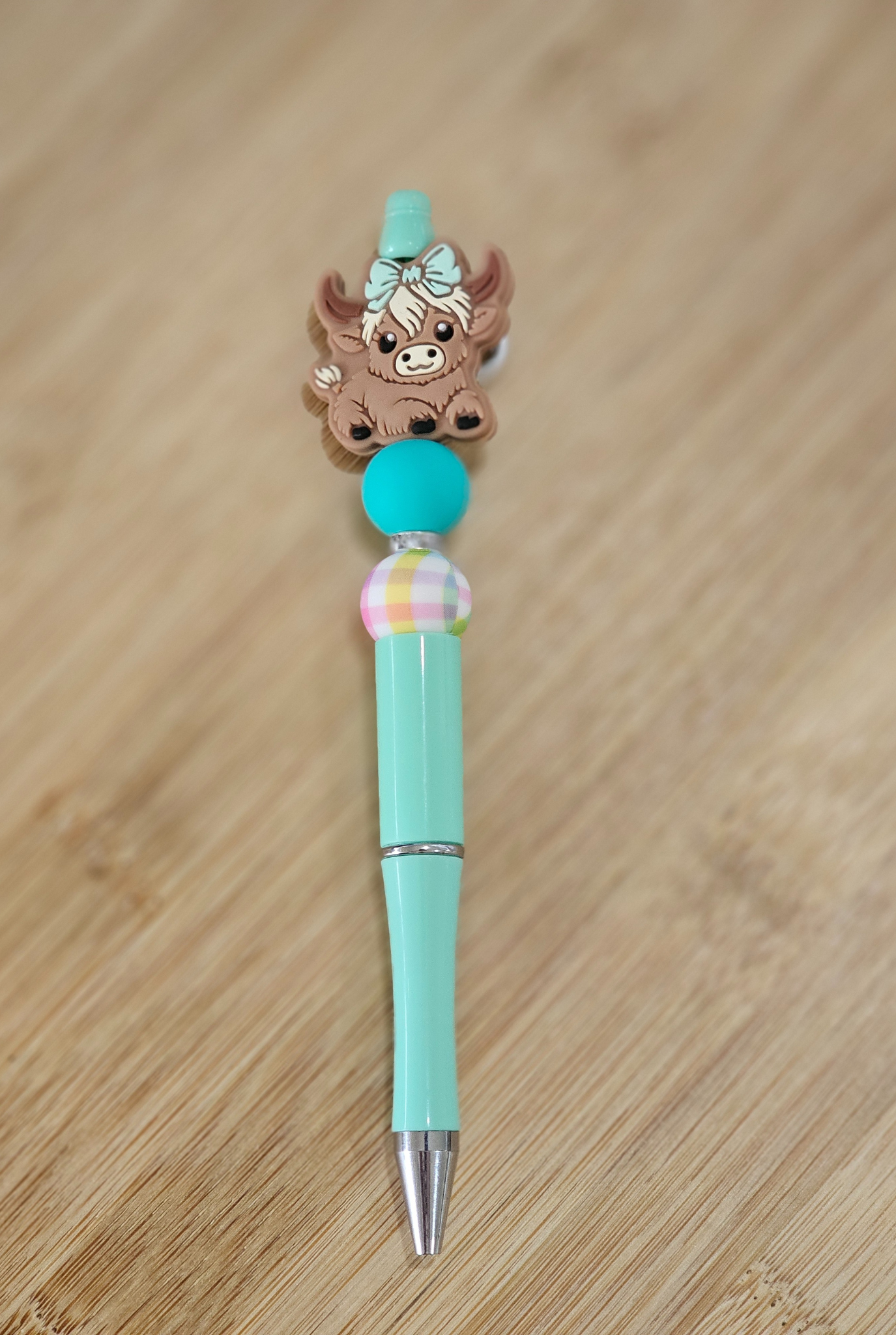 Highland Cows Pen - Teal