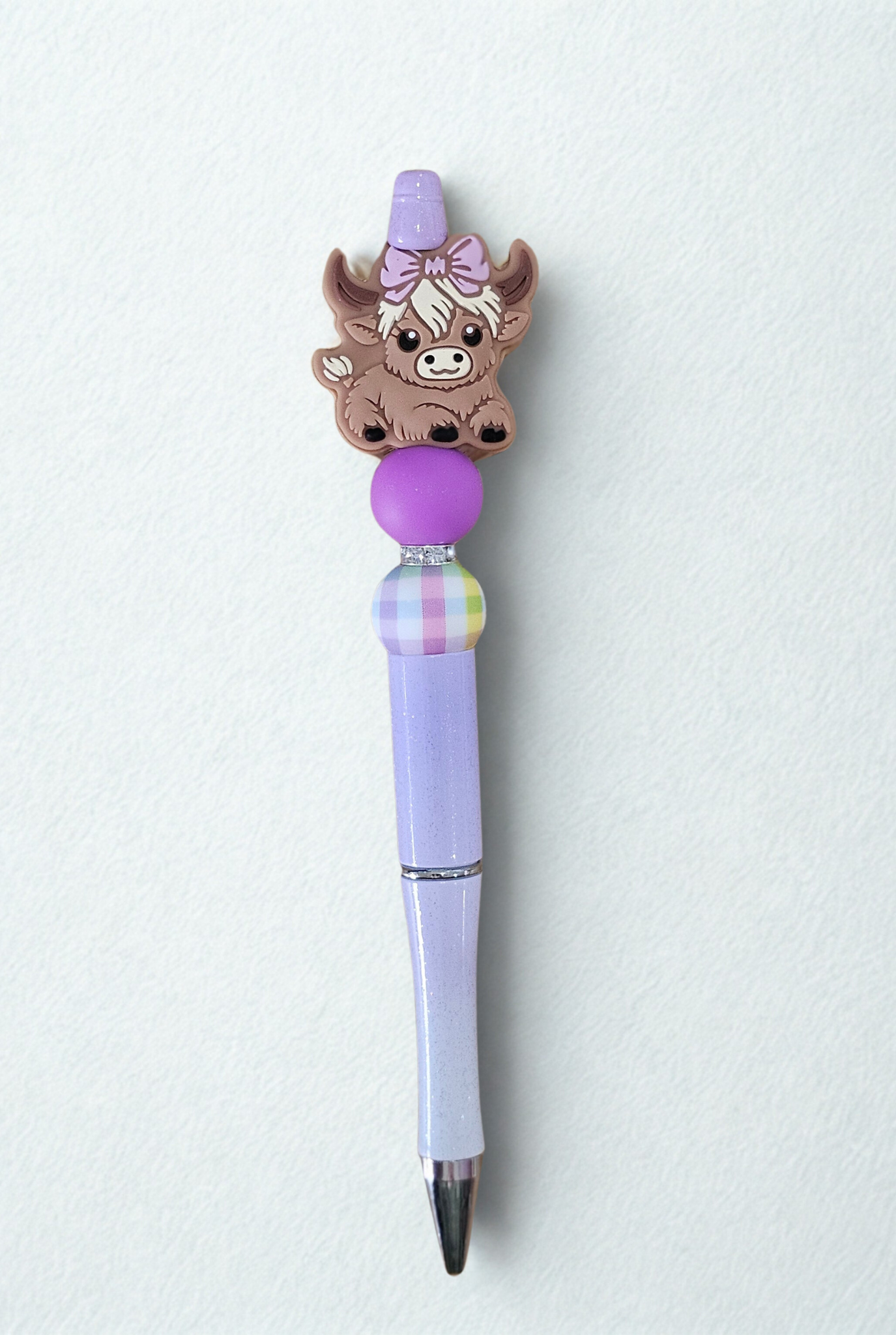 Highland Cow Pen - Purple
